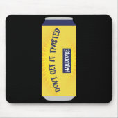 Dont Get It Twisted Tee Tea Meme Long Sleeve マウスパッド (正面)