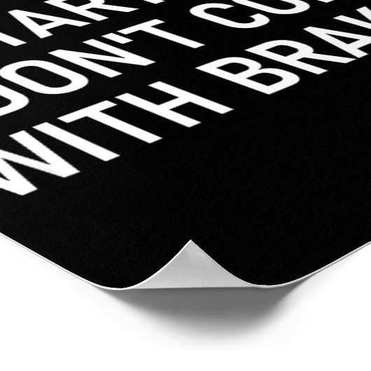 Dont Get Me Started I Dont Come With Brakes Fun ポスター (角)