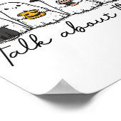 Don't Ghost Your Feelings Mental Health Awareness  ポスター (角)