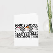 Don't Ghost Your Feelings Talk About Them Spooky H カード (正面)