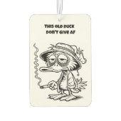 DON'T GIVE AF カーエアーフレッシュナー (裏面)