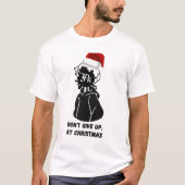 Don't give up, ay chistmas tシャツ (正面)