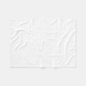 Dont Give Up The Ship Perry Flag (clic, Front) フリースブランケット (正面(横))