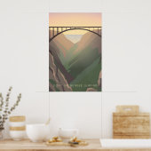 Dont Go Bungee Jumping Travel Poster ポスター (キッチン)