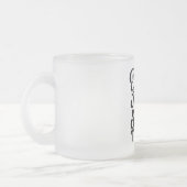 dont go just stand there  フロストグラスマグカップ (左)