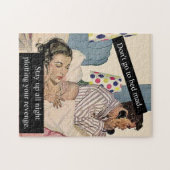 Don't Go To Bed不機嫌ステイアッププロット復讐 ジグソーパズル (横)