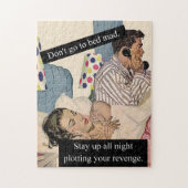 Don't Go To Bed不機嫌ステイアッププロット復讐 ジグソーパズル (縦)