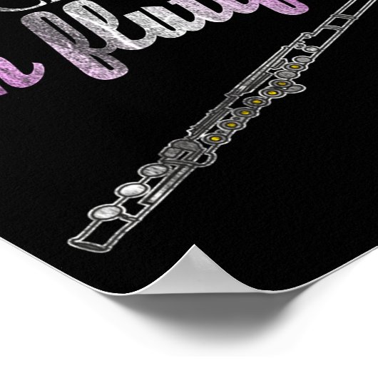 Don't Hate Me Because I'm Flutiful Flute  ポスター (角)