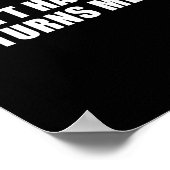 Don't Hate Me It Turns Me On  ポスター (角)