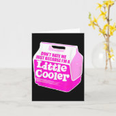 Don't Hate Me Just Because I'm A Little-cooler カード (黄色い花)