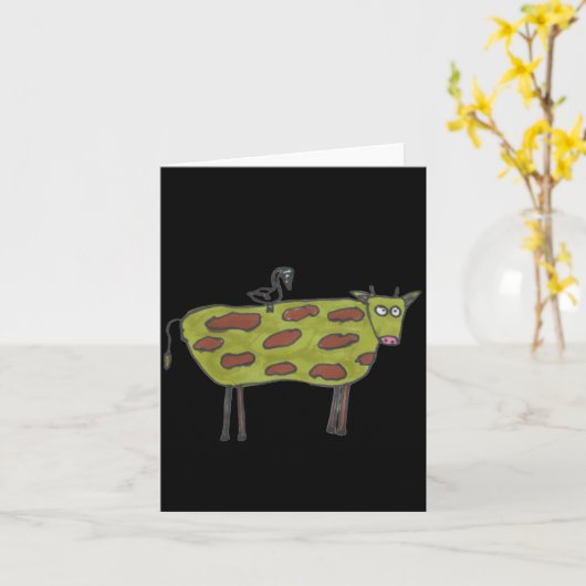 Dont Have A Cow Man  カード (黄色い花)