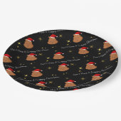 Don't Have A Crappyクリスマスパーティープレートスタイル1 ペーパープレート (アングル)