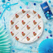 Don't Have A Crappy Christmas Party Plates style 3 ペーパープレート (パーティー)