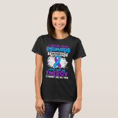 Don't Have Energy Ribbon Rheumatoid Arthritis Awar Tシャツ (正面フル)