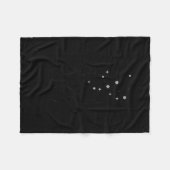 Don't Hide Your Magic Motivational Quote Sitive Vi フリースブランケット (正面(横))