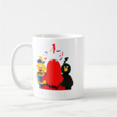 Don't Hug Me I'm Eds Funny Saying Sarcasm  コーヒーマグカップ (左)