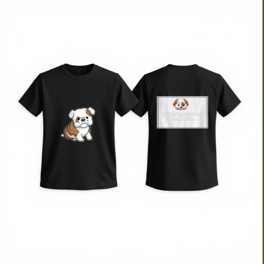 Don't Hurt Dogs Statement Tee – Show Your Love Tシャツ