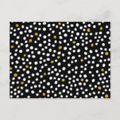 Don't It吹金ゴールドグリッターサプライズ誕生日パーティー インビテーションポストカード (裏面)