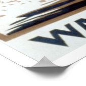 Don't Jay Walk 1937 WPA ポスター (角)