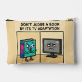 "Don't Judge a book by its TV Adaption アクセサリーポーチ (裏面)