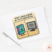 "Don't Judge a book by its TV Adaption スクエアシール (封筒)