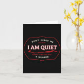 Dont Judge Me Cause I'm Quiet Plans A Murder Out L カード (黄色い花)
