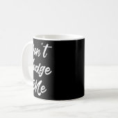 Don't Judge Me Lawyer Quote Gift  コーヒーマグカップ (正面左)