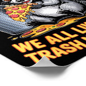 Don't Judge Raccoon Lover Trashed Racoon Animal Ra ポスター (角)