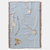 Don't Just Fly Soar Throw Blanket スローブランケット (正面縦)