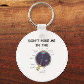 Dont Ke Me In The Eye Eye Anatomy Attitude  キーホルダー (正面)