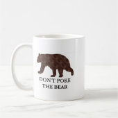 Dont Ke The Bear  コーヒーマグカップ (左)