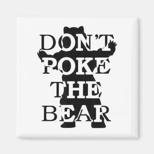 Don't Ke The Bear  マグネット (正面)