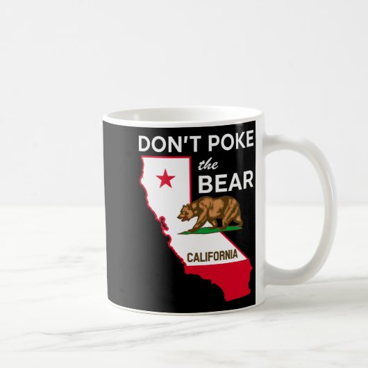 Dont Ke The Bear California Republic Design コーヒーマグカップ (右)