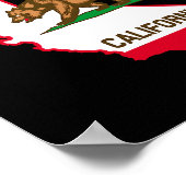 Dont Ke The Bear California Republic Design  ポスター (角)