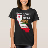 Dont Ke The Bear California Republic Design  Tシャツ (正面)