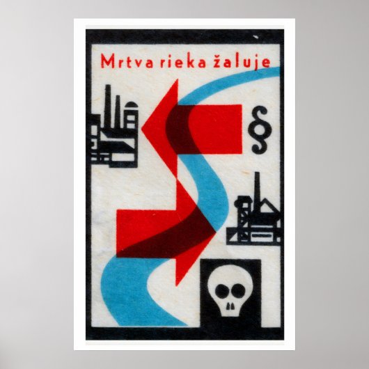 Don't Kill Rivers - Matchbox Print - Czech Wall ポスター (正面)
