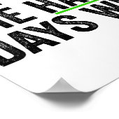 Don't Let The Hard Days Win Insrational Motivation ポスター (角)