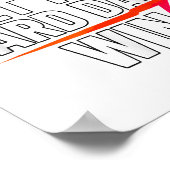 Don't Let The Hard Days Win Motivational For Resil ポスター (角)