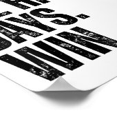 Don't Let The Hard Days Win Motivational Tee  ポスター (角)