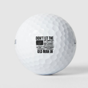 Don't let the old man in アメリカ国旗 ヴィンテージ ゴルフボール
