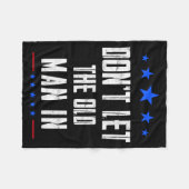 Dont Let The Old Man In  フリースブランケット (正面(横))