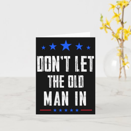 Dont Let The Old Man In _1  カード (黄色い花)