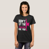 Don't Let The Ponytail Fool You Girl Funny Taekwon Tシャツ (正面フル)