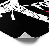 Don't Let The Ponytail Fool You Karate Funny Karat ポスター (角)