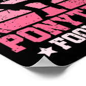 Don't Let The Ponytail Fool You Martial Art Karate ポスター (角)