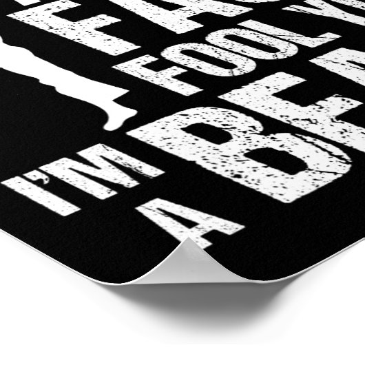 Dont Let The Pretty Face Fool You Karate Taekwondo ポスター (角)