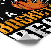 Dont Let The Pretty Face Fool You Women Girls Bask ポスター (角)