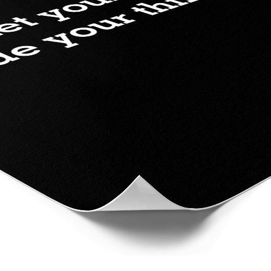 Dont Let Your Temper  ポスター (角)