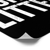 Don't Litter, Anti-litter Slogan  ポスター (角)