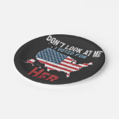 Don't look at me i voted for Her Kamala Hariis ペーパープレート (アングル)